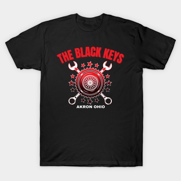 the black keys team motorcycle gang T-Shirt by Animals Project